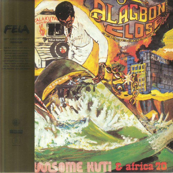KUTI, Fela/AFRICA 70 - Alagbon Close (50th Anniversary Edition) vinyl sleeve