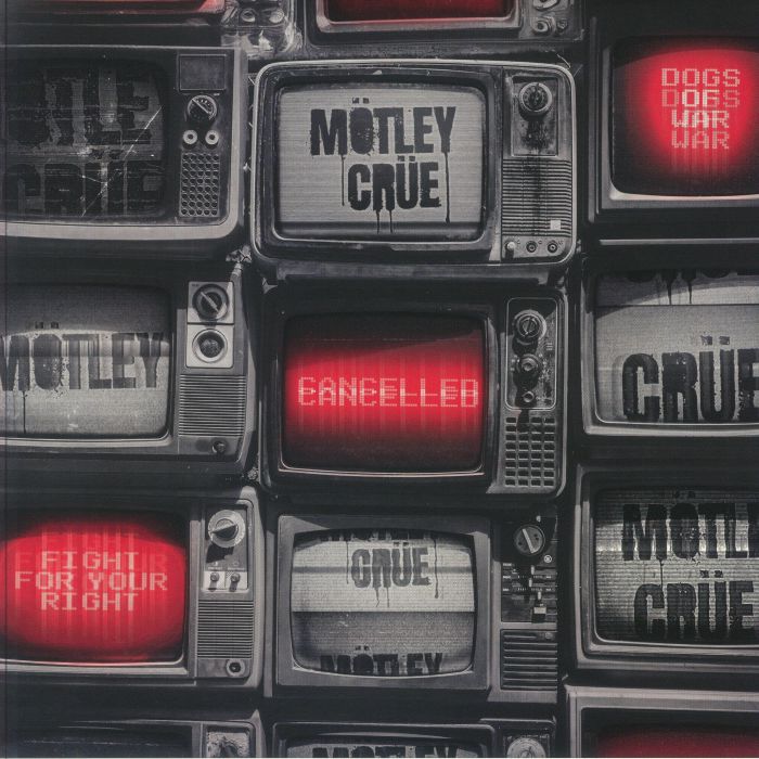 MOTLEY CRUE - Cancelled vinyl sleeve