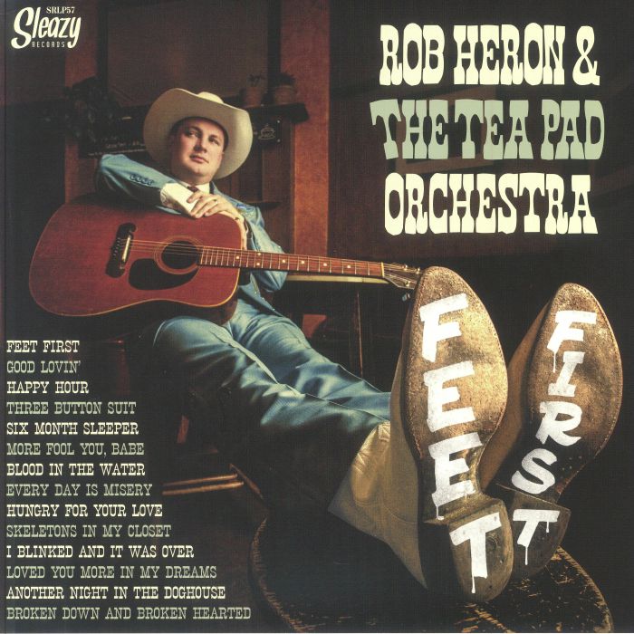 HERON, Rob & THE TEA PAD ORCHESTRA - Feet First vinyl sleeve