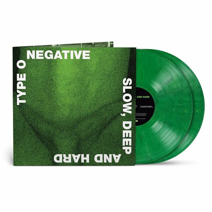 TYPE O NEGATIVE - Slow Deep & Hard (reissue) vinyl sleeve