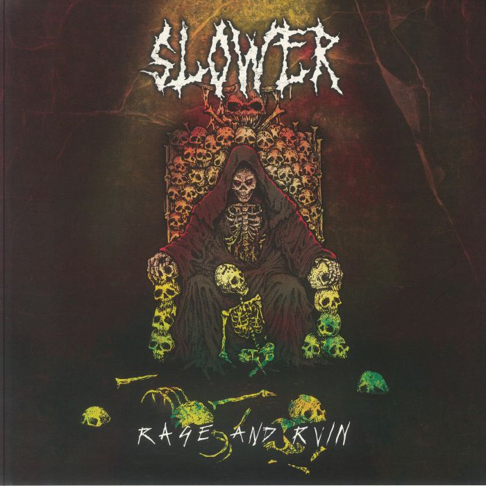 SLOWER - Rage & Ruin vinyl sleeve