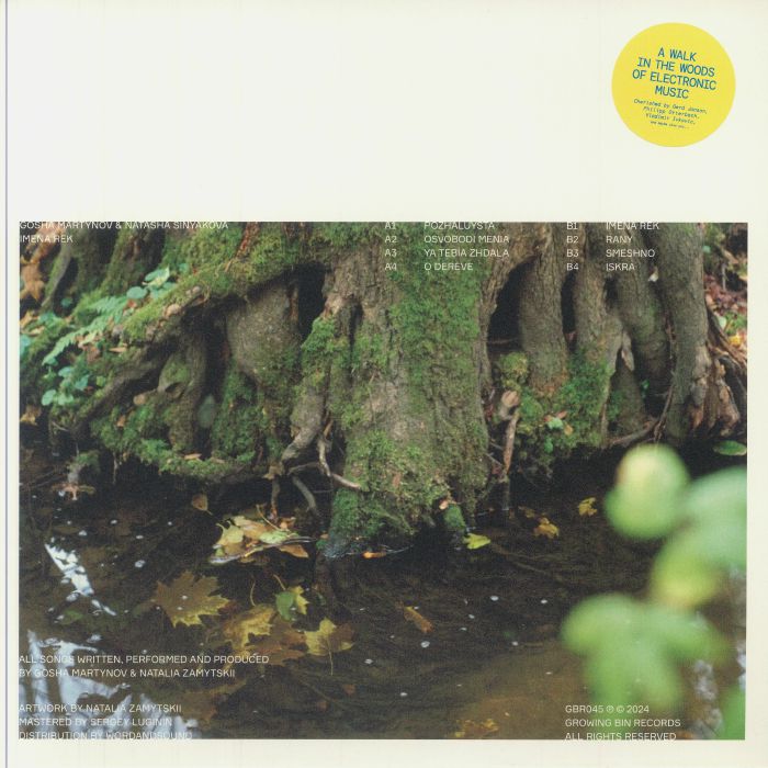 MARTYNOV, Gosha/NATASHA SINYAKOVA - Imena Rek vinyl sleeve