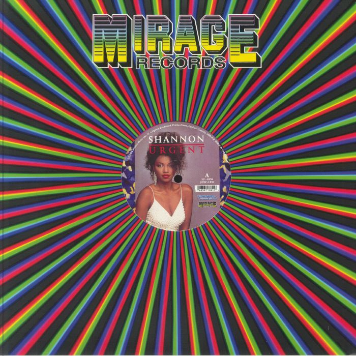 SHANNON - Urgent vinyl sleeve