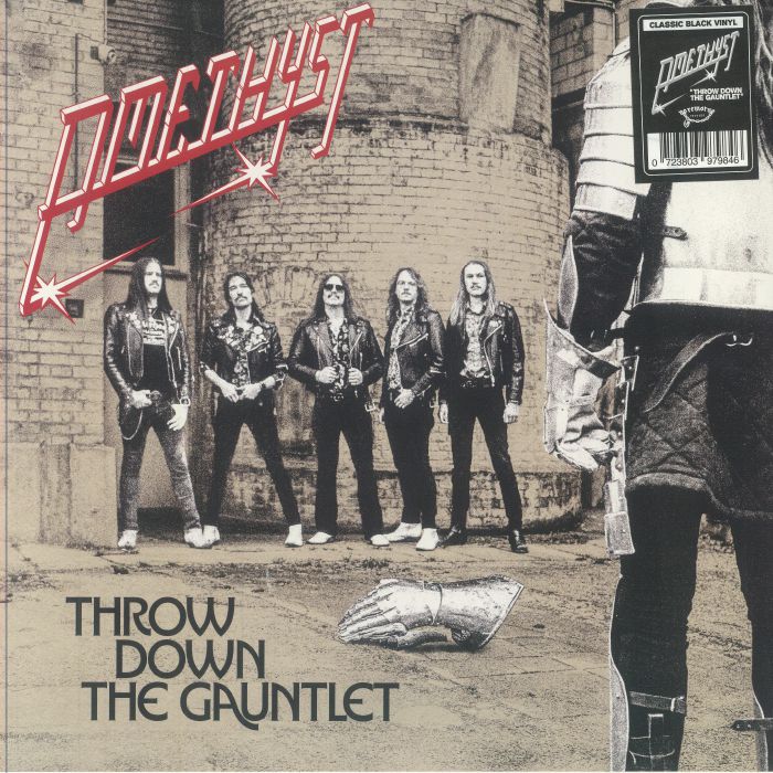 AMETHYST - Throw Down The Gauntlet vinyl sleeve