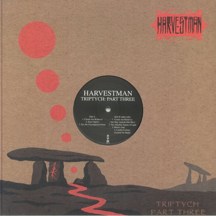 HARVESTMAN - Triptych: Part Three vinyl sleeve