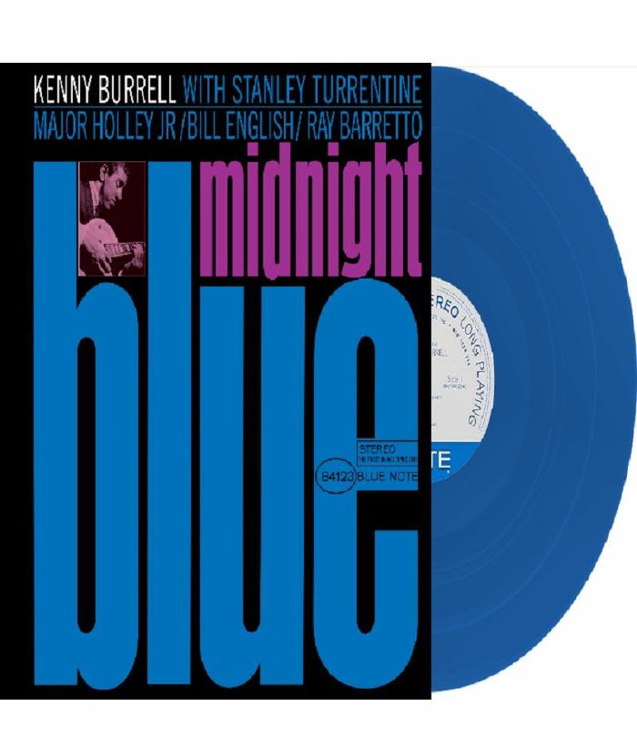 BURRELL, Kenny - Midnight Blue (Blue Vinyl Series) vinyl sleeve