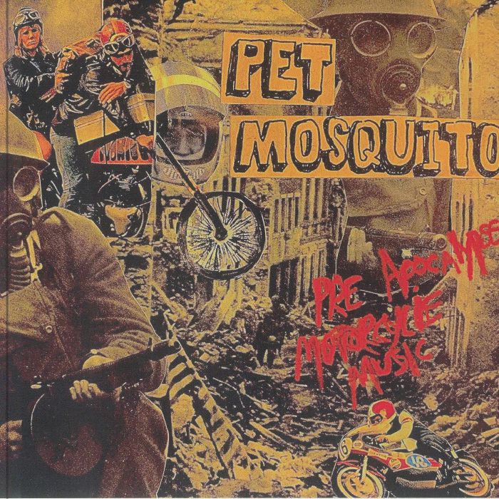 PET MOSQUITO - Pre Apocalypse Motorcycle Music EP vinyl sleeve