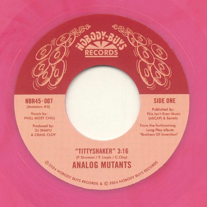 ANALOG MUTANTS - Tittyshaker vinyl sleeve