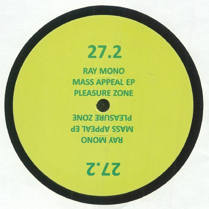 MONO, Ray - Mass Appeal EP vinyl sleeve