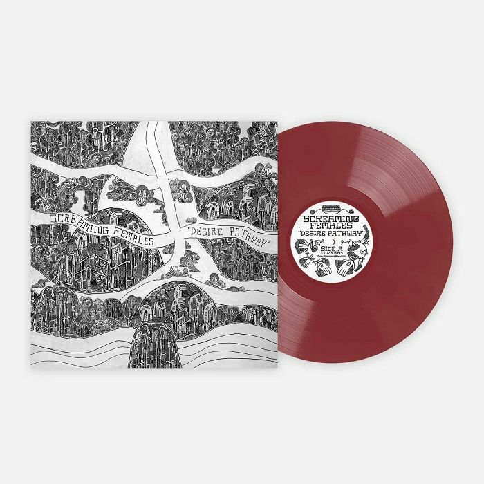 SCREAMING FEMALES - Desire Pathway (reissue) vinyl sleeve