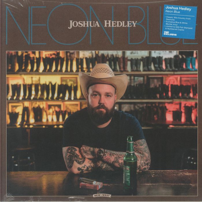 HEDLEY, Joshua - Neon Blue vinyl sleeve