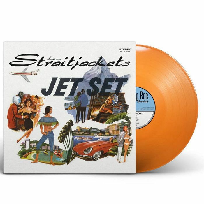 LOS STRAITJACKETS - Jet Set (reissue) vinyl sleeve