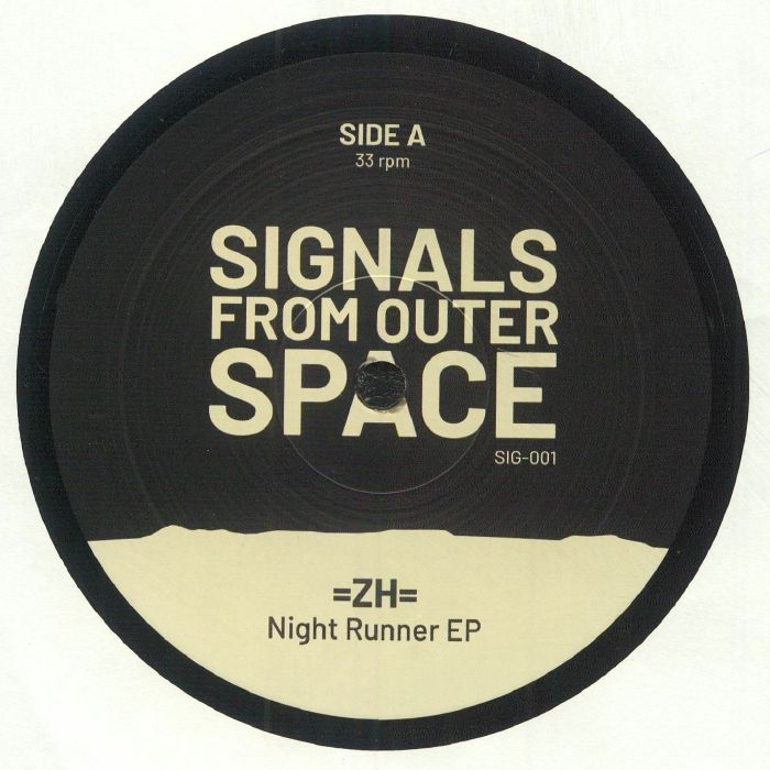 ZH - Night Runner EP vinyl sleeve