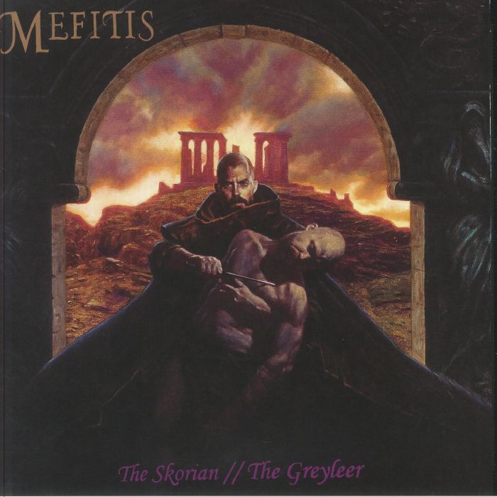 MEFITIS - The Skorian/The Greyleer vinyl sleeve