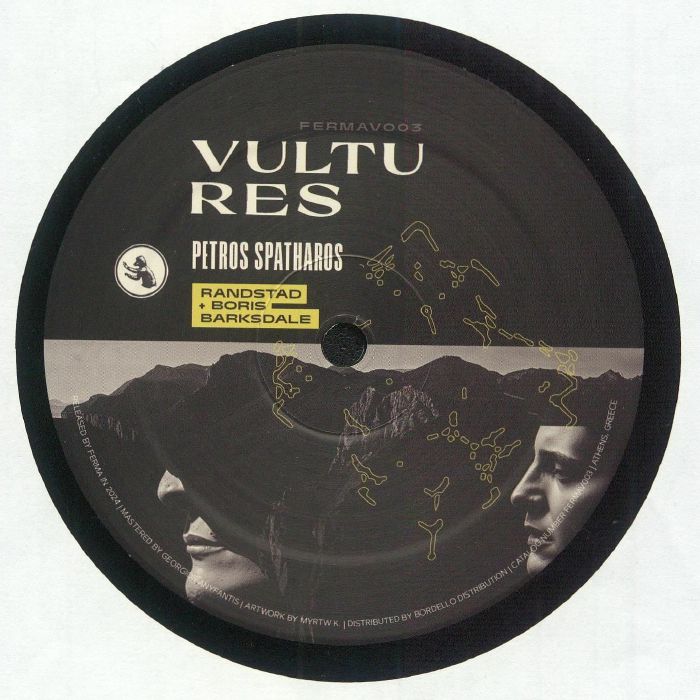 SPATHAROS, Petros - Vultures vinyl sleeve