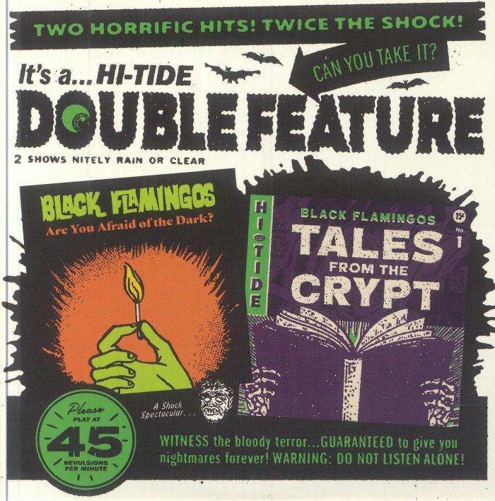 BLACK FLAMINGOS - Tales From The Crypt vinyl sleeve