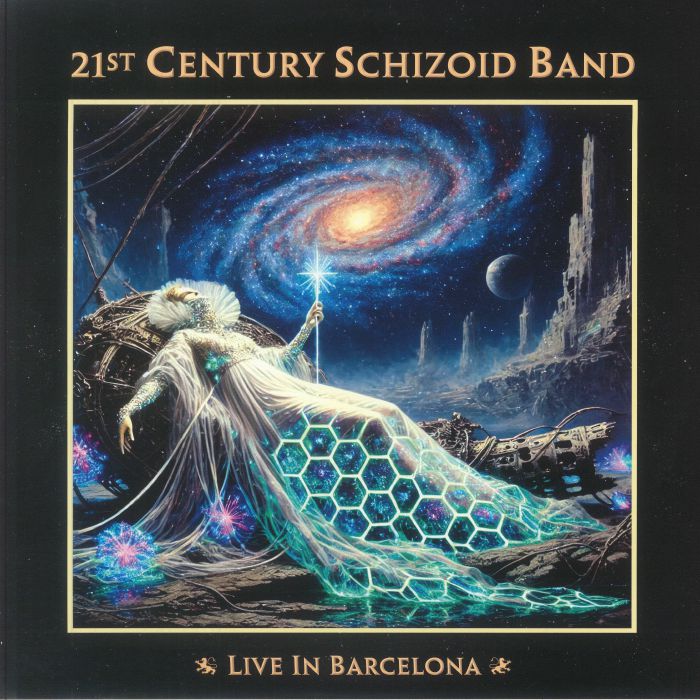 21ST CENTURY SCHIZOID BAND - Live In Barcelona vinyl sleeve