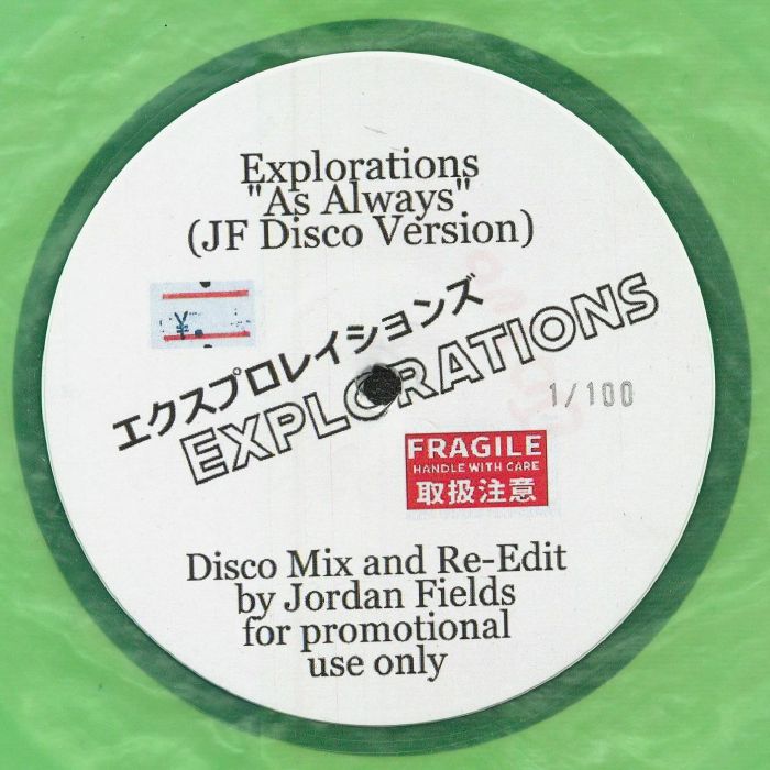 EXPLORATIONS - As Always vinyl sleeve