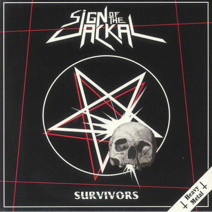 SIGN OF THE JACKAL - Heavy Metal Survivors vinyl sleeve