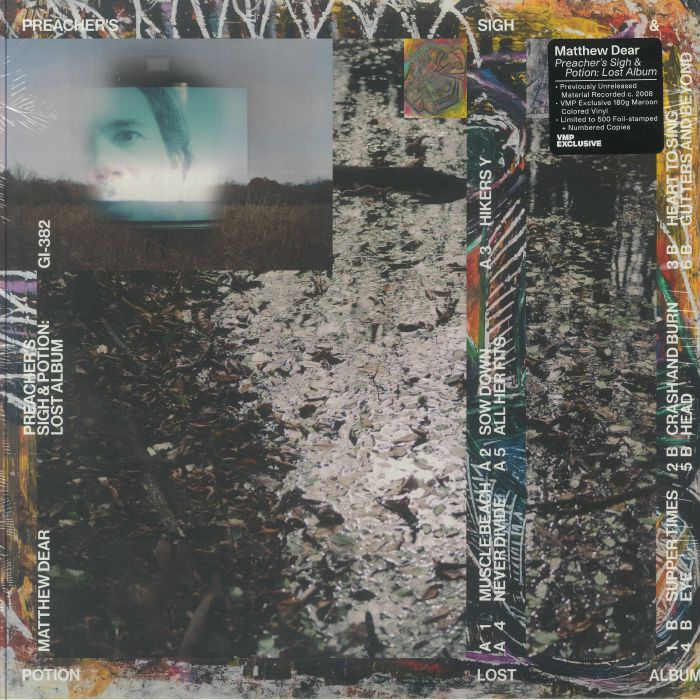 DEAR, Matthew - Preacher's Sigh & Potion: Lost Album vinyl sleeve