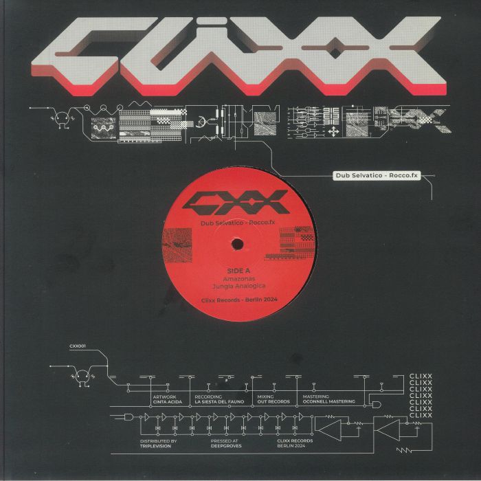 ROCCO FX - Dub Selvatico vinyl sleeve