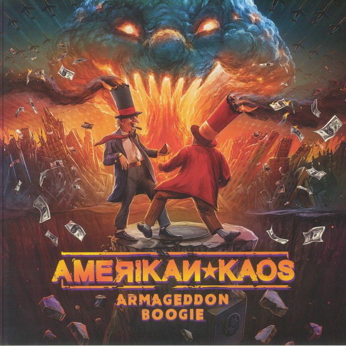 AMERIKAN KAOS - Armageddon Boogie vinyl sleeve