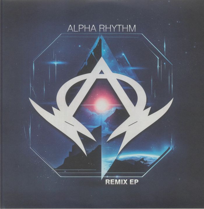 ALPHA RHYTHM/RITUAL/REZILIENT - Remix EP vinyl sleeve