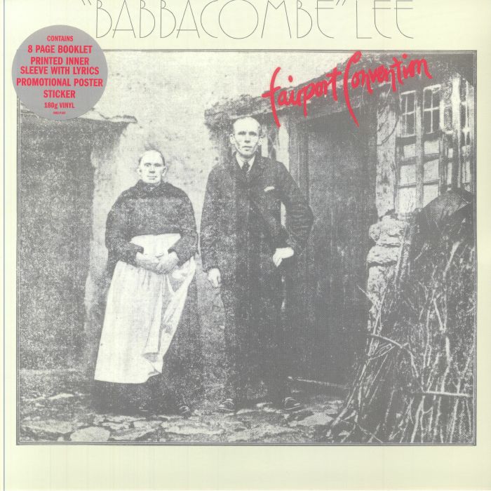 FAIRPORT CONVENTION - Babbacombe Lee vinyl sleeve