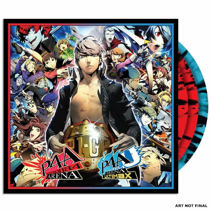 ATLUS SOUND TEAM - Persona 4 Arena & Persona 4 Arena Ultimax (Soundtrack) vinyl sleeve