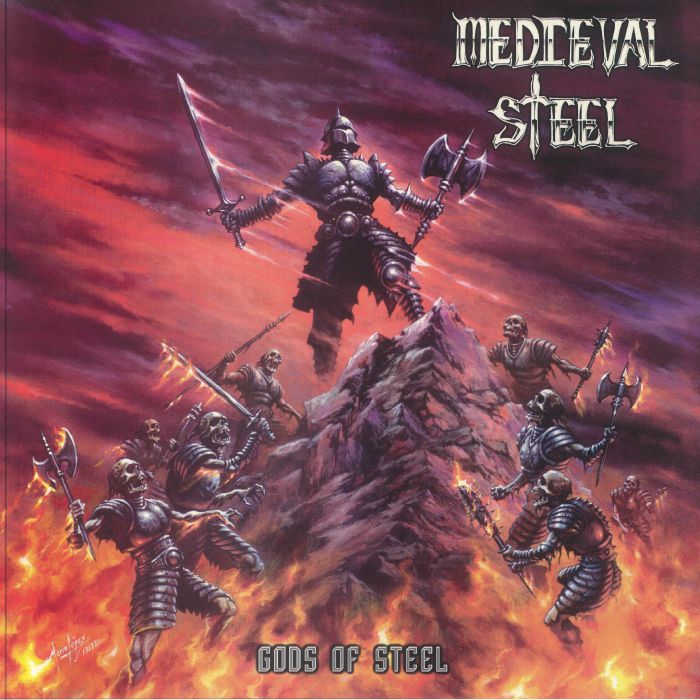 MEDIEVAL STEEL - Gods Of Steel vinyl sleeve