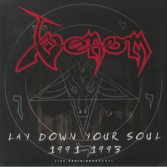 Venom - Lay Down Your Soul 1991-1993 vinyl sleeve