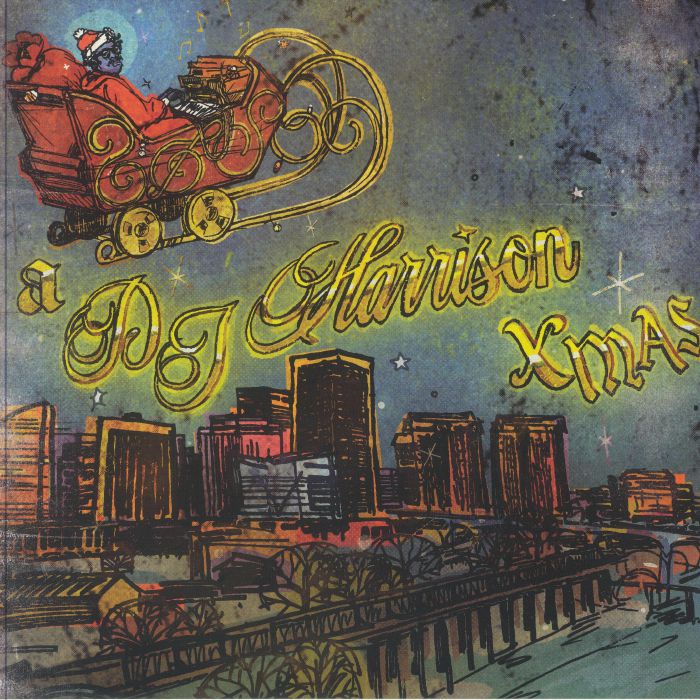 DJ HARRISON - A DJ Harrison Xmas vinyl sleeve