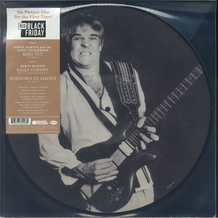MARTIN, Steve/ THE TOOT UNCOMMONS - King Tut (Record Store Day Black Friday RSD 2024) vinyl sleeve