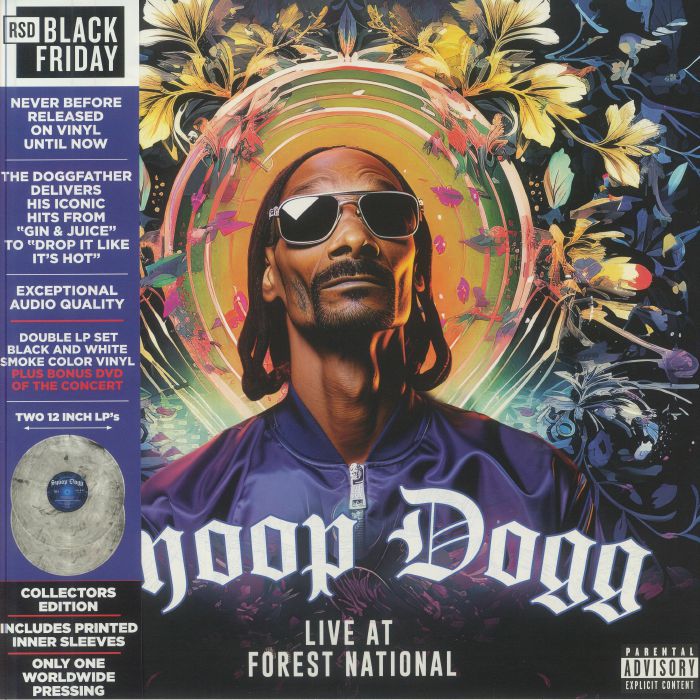 SNOOP DOGG - Live At Forest National 2005 (Record Store Day Black Friday RSD 2024) vinyl sleeve