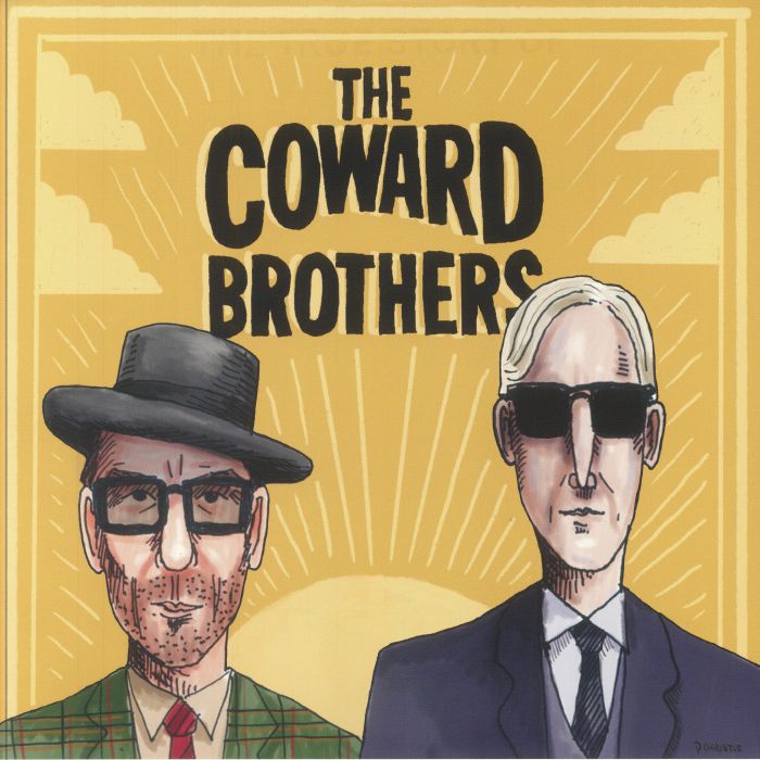 COWARD BROTHERS, The aka ELVIS COSTELLO/T BONE BURNETT - The Coward Brothers (Soundtrack) vinyl sleeve