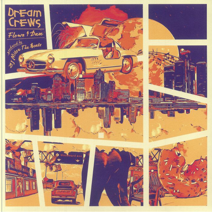 DREAM CREWS aka FLOWZ4DAZE/DJ MITSU THE BEATS - Dream Crews vinyl sleeve