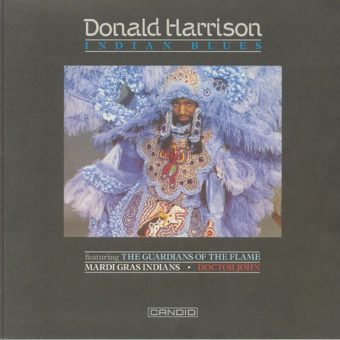 HARRISON, Donald/DR JOHN/THE GUARDIANS OF THE FLAME/MARDI GRAS INDIANS - Indian Blues vinyl sleeve