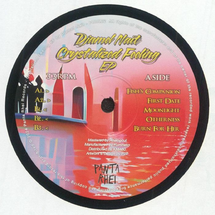 NAIT, Djamel - Crystalized Feeling vinyl sleeve