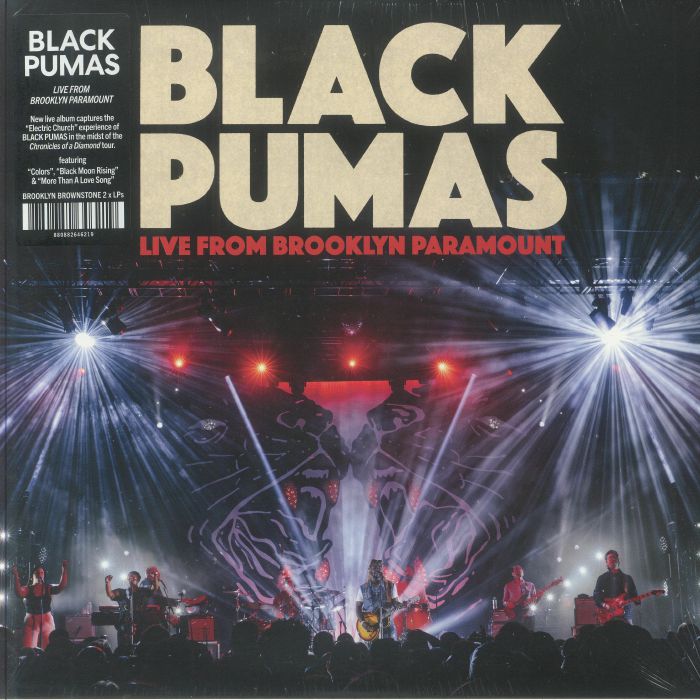 BLACK PUMAS - Live At Brooklyn Paramount vinyl sleeve