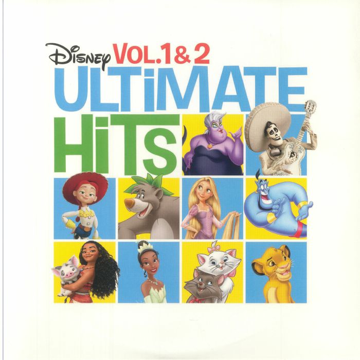 VARIOUS - Disney Ultimate Hits Vol 1 & 2 vinyl sleeve