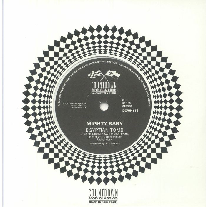 MIGHTY BABY - Egyptian Tomb vinyl sleeve