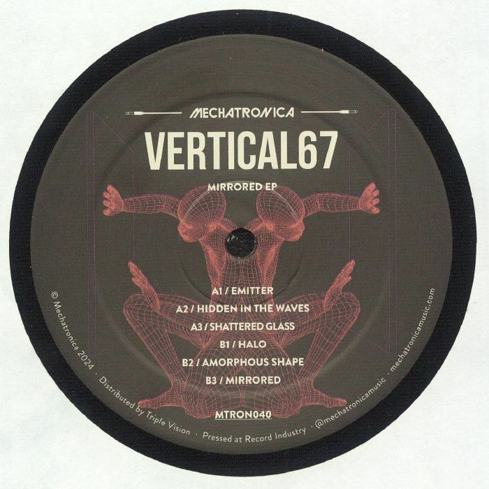 VERTICAL67 - Mirrored EP vinyl sleeve
