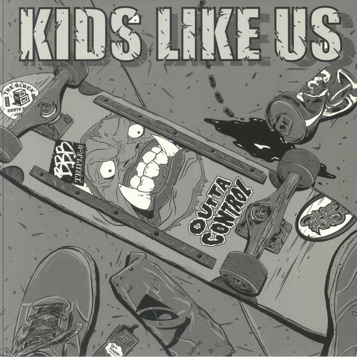 KIDS LIKE US - Outta Control (reissue) vinyl sleeve