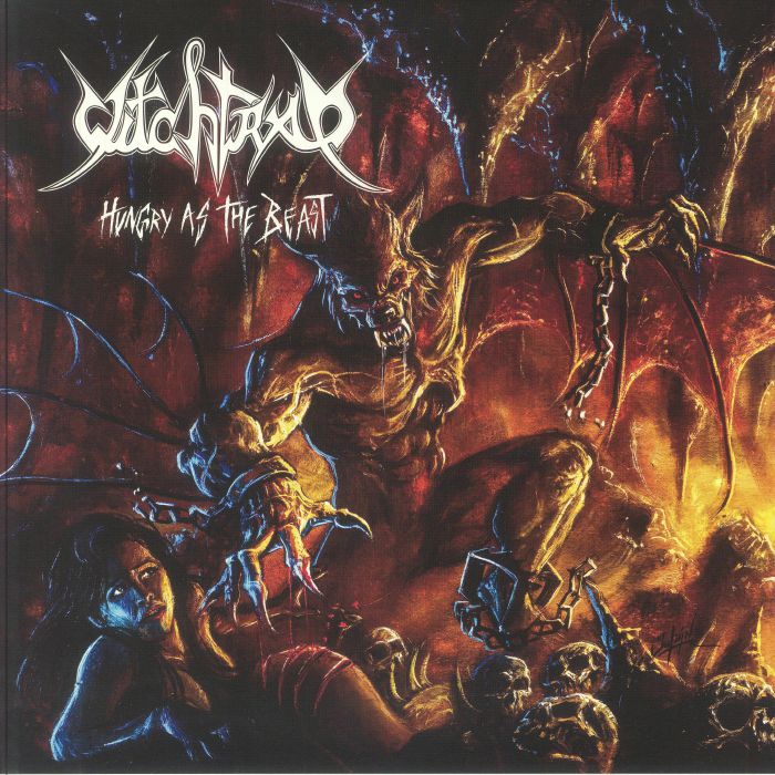 WITCHTRAP - Hungry As The Beast vinyl sleeve
