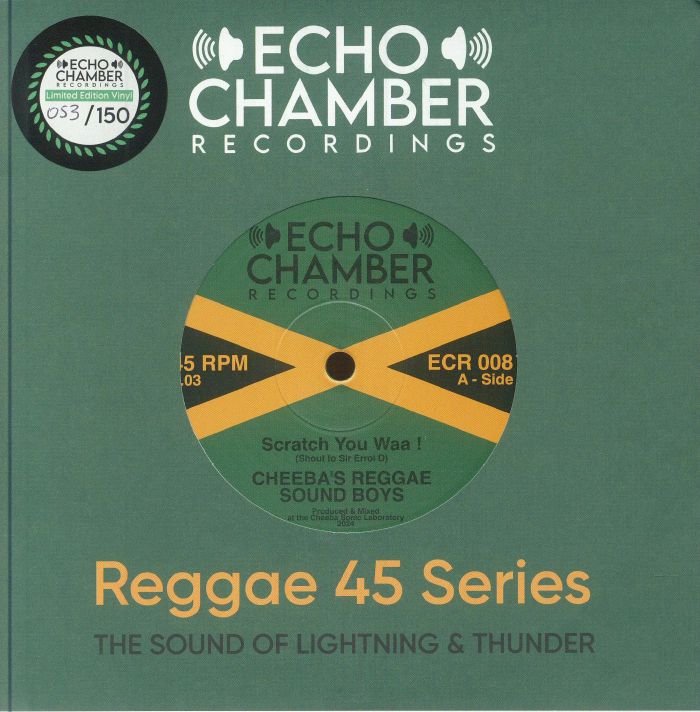 CHEEBA'S REGGAE SOUND BOYS - Scratch Your Waaa! vinyl sleeve
