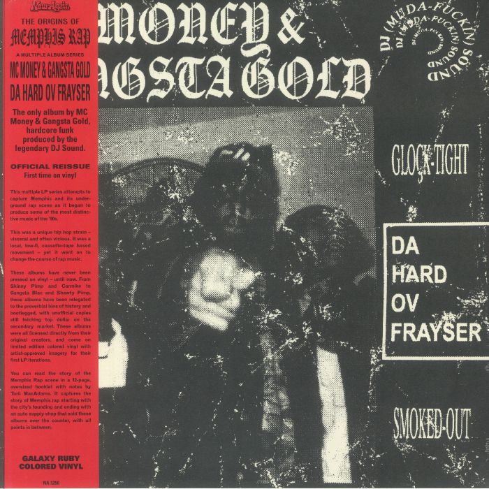 MC MONEY/GANGSTA GOLD - Da Hard Ov Frayser (reissue) vinyl sleeve