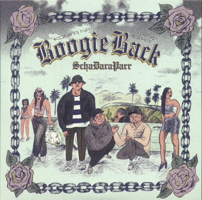 SCHA DARA PARR - Konya Wa Boogie Back vinyl sleeve