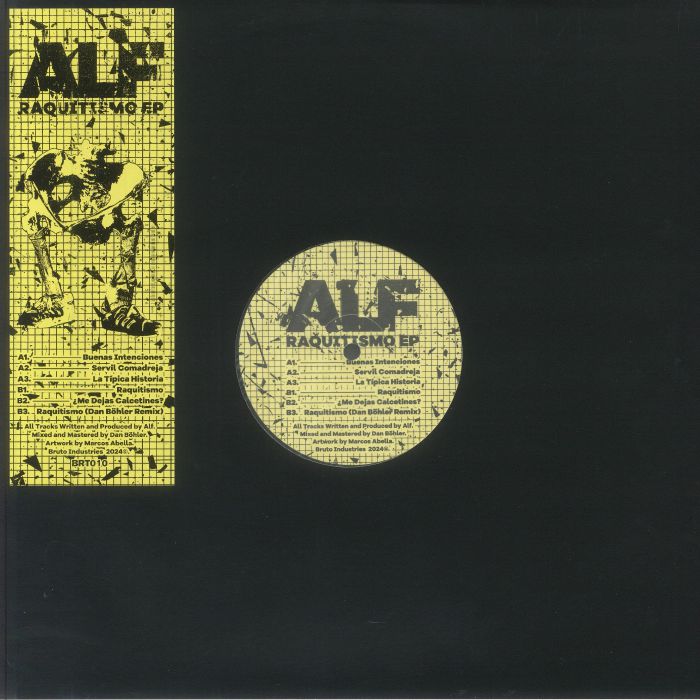 ALF - Raquitismo EP vinyl sleeve