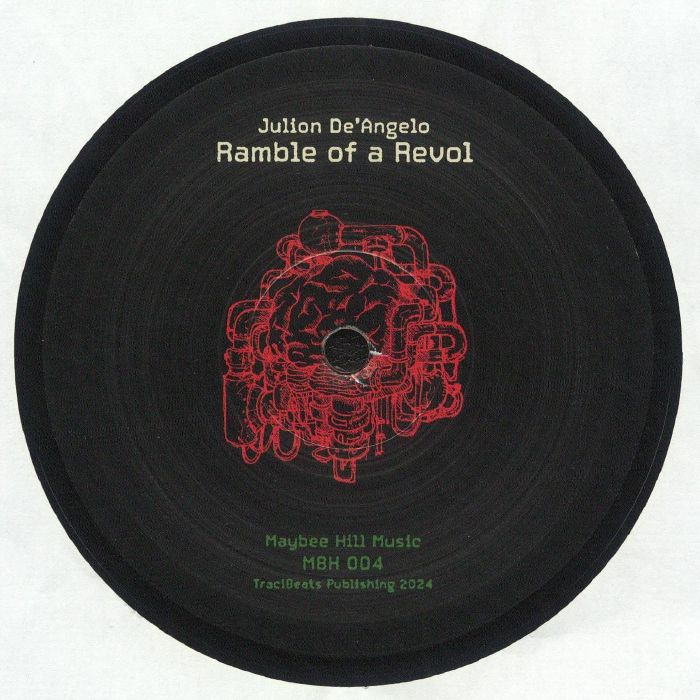 DE ANGELO, Julion - Consciousness EP vinyl sleeve