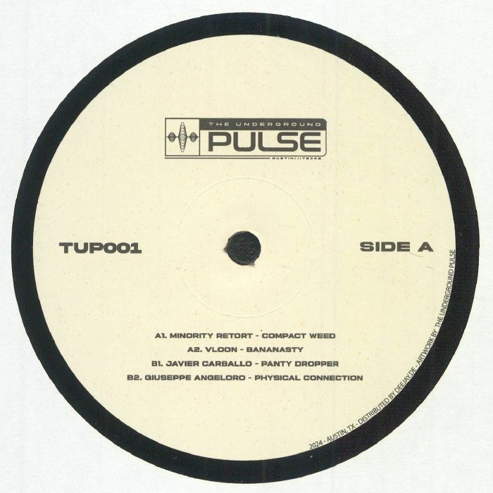 MINORITY RETORT/VLOON/JAVIER CARBALLO/GIUSEPPE ANGELORO - TUP 001 vinyl sleeve